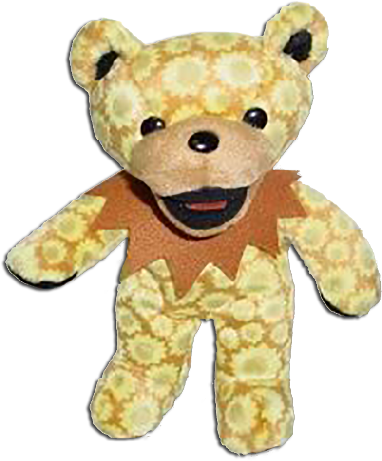 Grateful Dead Sunflower Bean Bear - Grateful Dead Bear (860x1000), Png Download