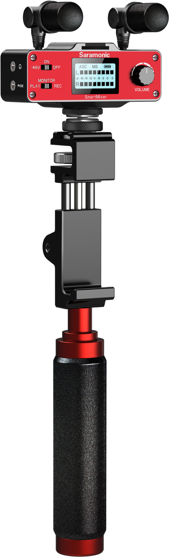 Saramonic Sr-smartmixer Audio Adapter For Smartphones (1139x2048), Png Download