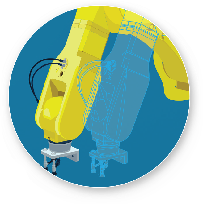 Download digital twin infographic graphic design png image with no