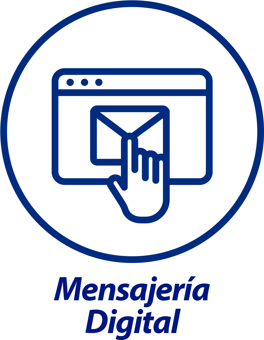 Ontime Mensajeria Digital Icon Home - Message (949x1260), Png Download