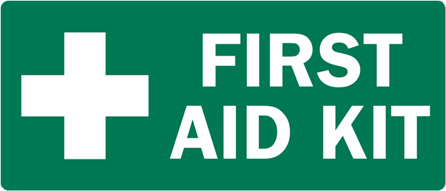 Brady First Aid Sign Range First Aid Kit - Location Of First Aid Kit (800x800), Png Download