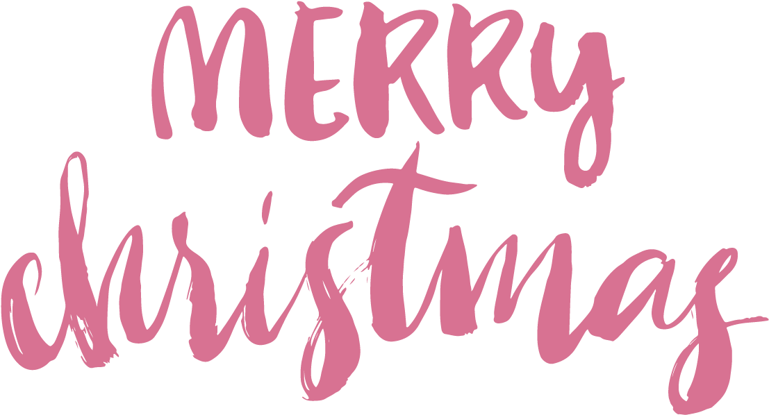Merry Christmas - Merry Christmas Brush Letter (1163x629), Png Download