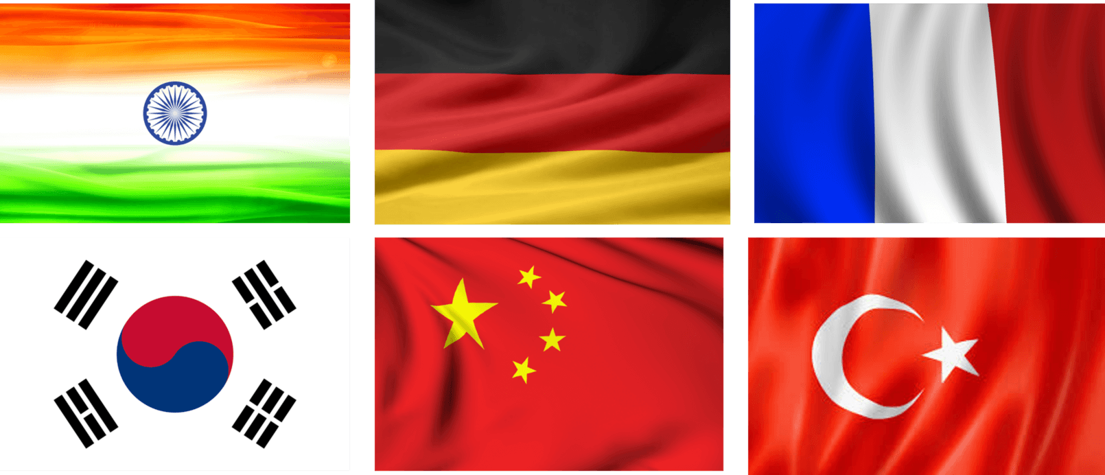 130 Countries Represented - South Korea Flag Stuff Rectangle Magnet (1610x692), Png Download