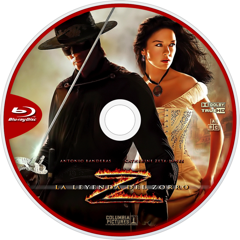 The Legend Of Zorro Bluray Disc Image - Legend Of Zorro (1000x1000), Png Download
