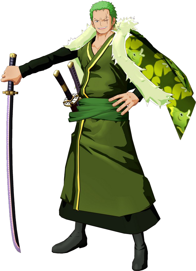 Is There Any Risks To Use This - De One Piece Zoro (747x924), Png Download