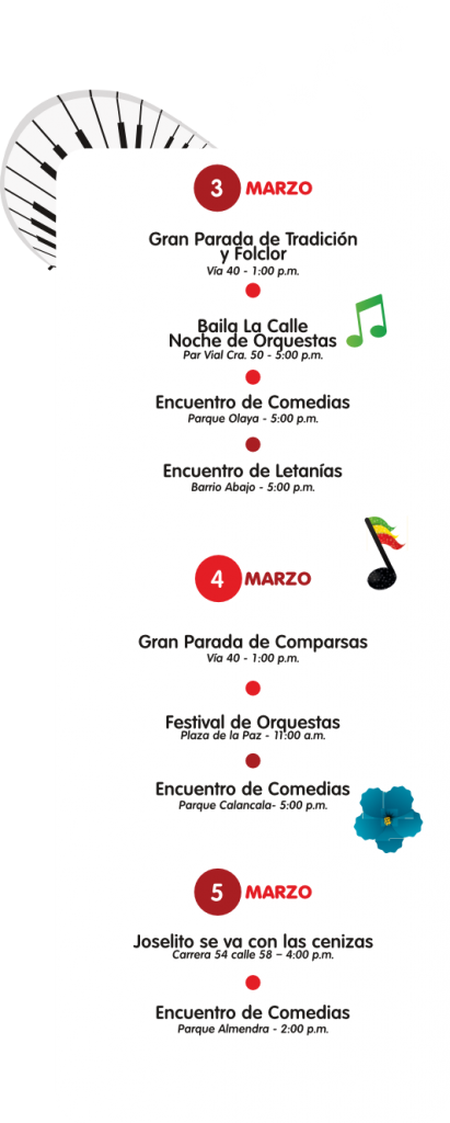 Programación Del Carnaval De Barranquilla - Carnival (411x1024), Png Download