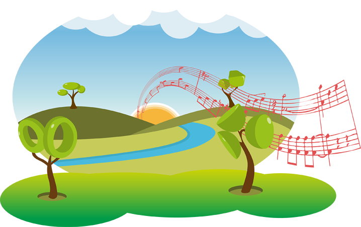 Paisaje Sonoro - Illustration (718x452), Png Download