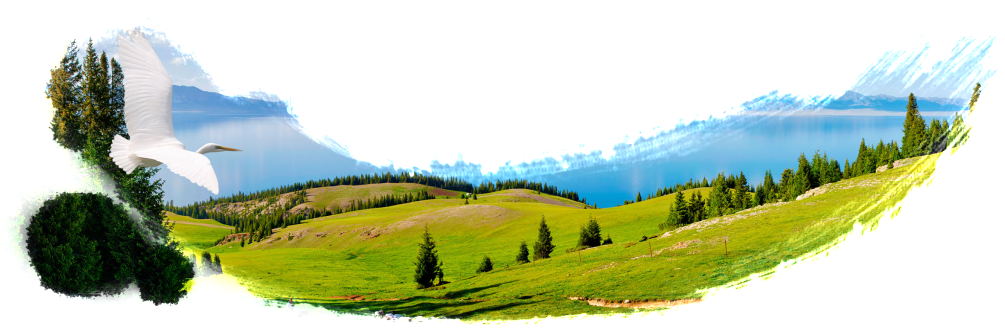 Tinta Y Lavar El Paisaje - Portable Network Graphics (1024x328), Png Download