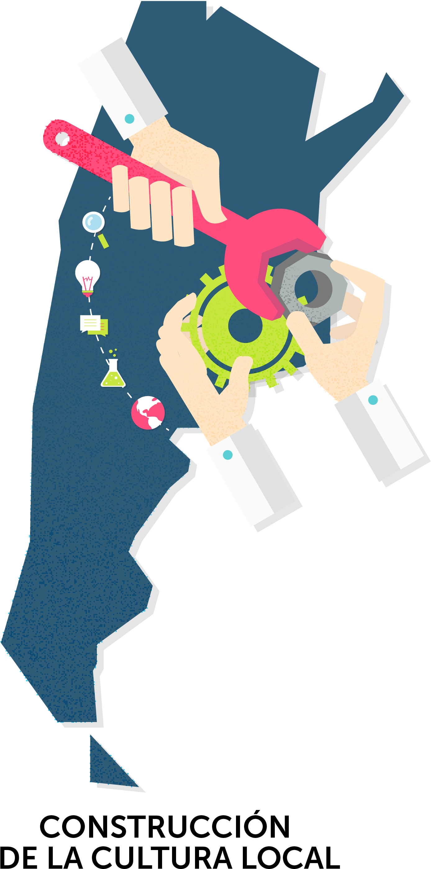 Construcción De La Cultura Local - Encyclopedia (4475x3492), Png Download