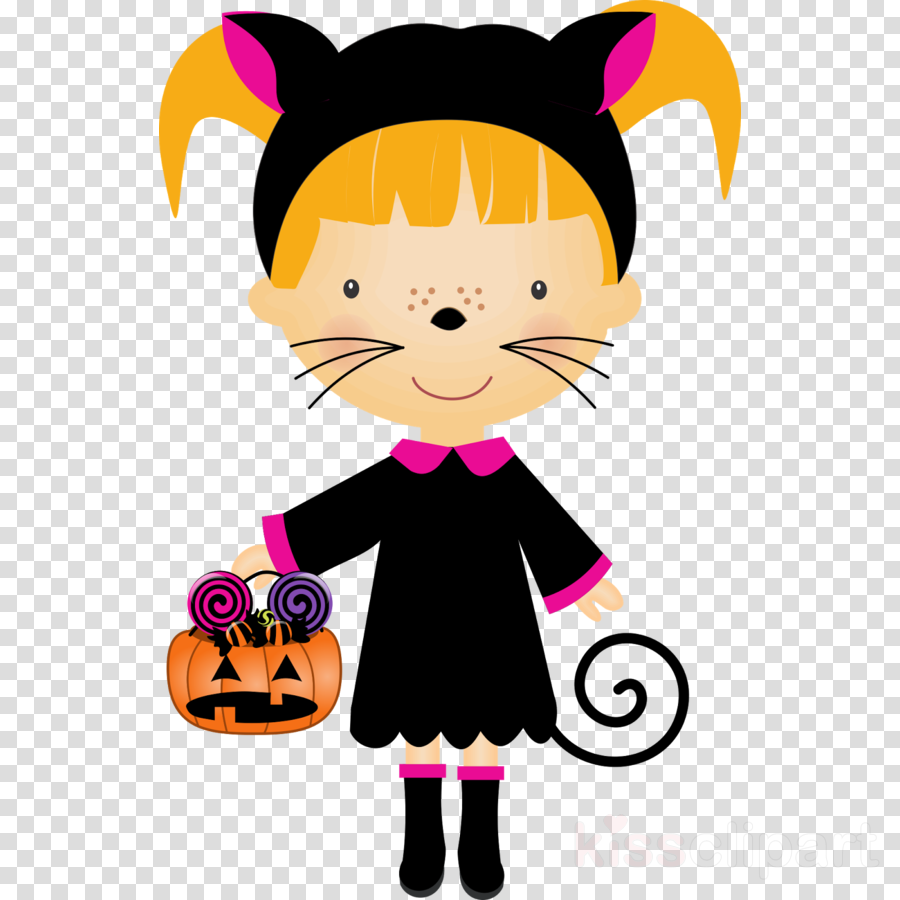 Halloween Png Clipart Halloween Clip Art - Halloween Children Clipart (900x900), Png Download
