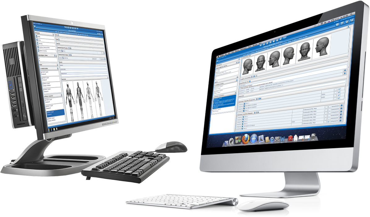 Pc Mac Aquarsoftware - Desktop Computer (1280x720), Png Download