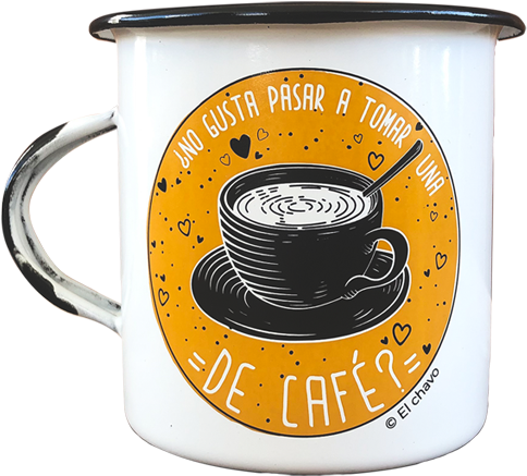 Taza De Peltre Chavo Del - Mug (800x800), Png Download