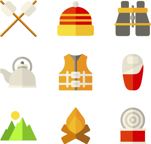Camping (600x564), Png Download