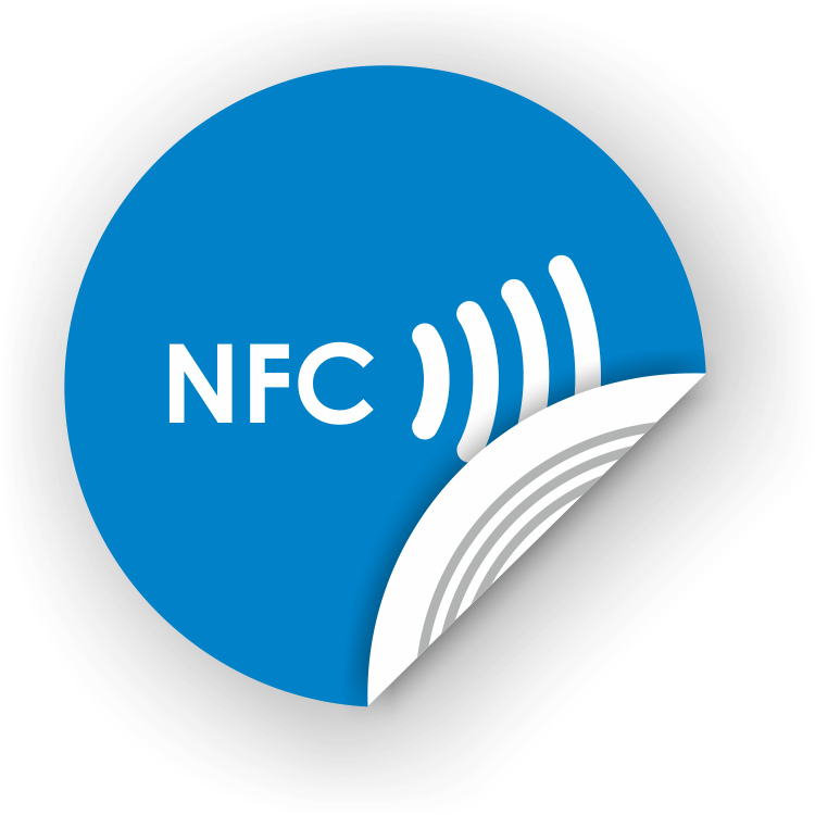 Nfc Tagy A Štítky - Nfc Sticker (762x763), Png Download