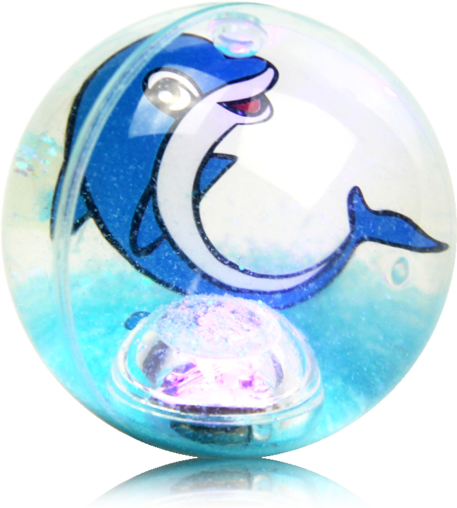 Popular 3d Dolphin Or Dolphin Plastic Card Inside Water - Dolphin (800x800), Png Download