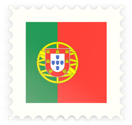 Portugal Flag Stamp (640x480), Png Download