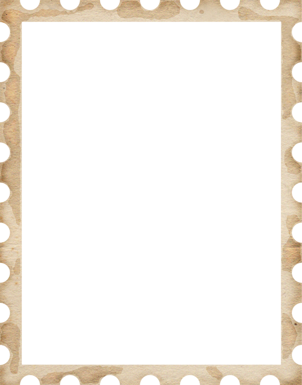 Download Postage Stamp Png Post Stamp Frame Png PNG Image with No