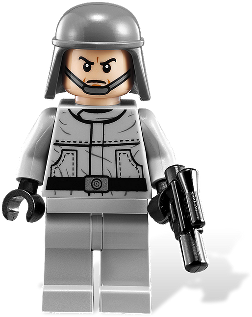 At-st Pilot - Lego 9679 At-st And Endor Set (1000x750), Png Download