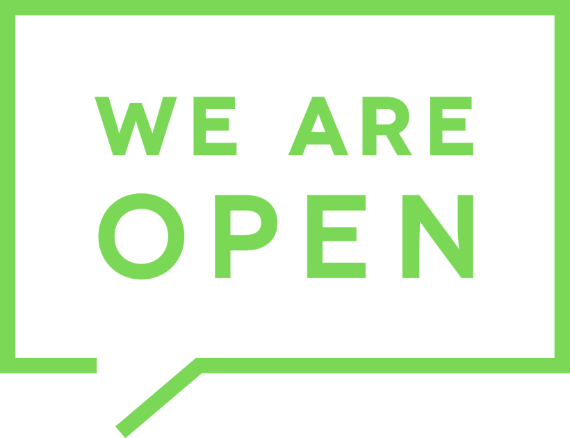 Thumbnail Image - We Are Open Png (820x630), Png Download