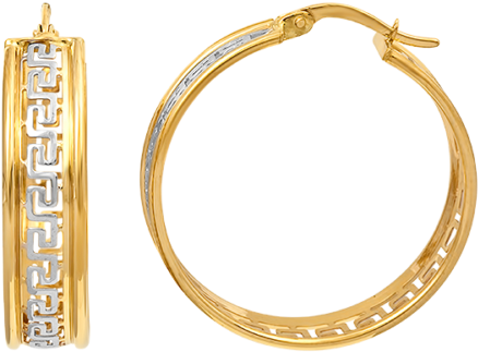 Boucle D Oreille Versace Femme (750x750), Png Download