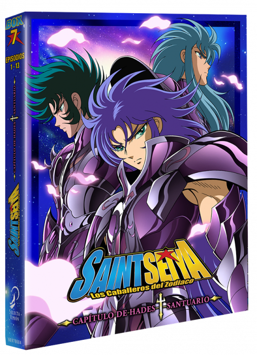 Los Caballeros Del Zodiaco - Saint Seiya Box 7 (506x700), Png Download