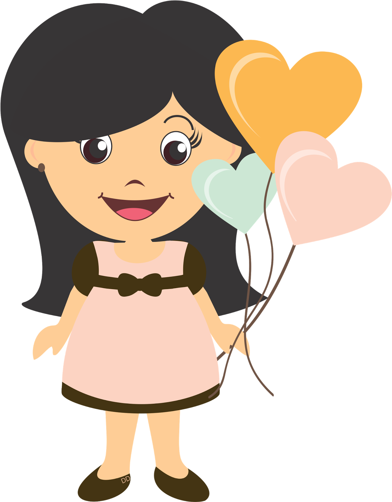 Ladybug Clipart Boneca Heart Girly Pictures Png Ladybug - Mascotinha Personalizada Desenho Png (1295x1600), Png Download