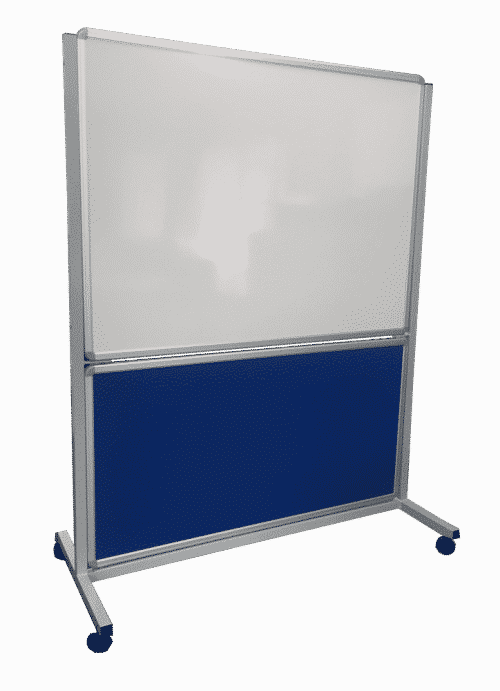Whiteboard Room Divider - Mobile Magnetic Whiteboard Room Divider (500x691), Png Download