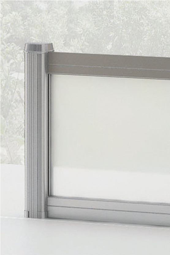 Global® Zira Divider Post - Window (850x850), Png Download