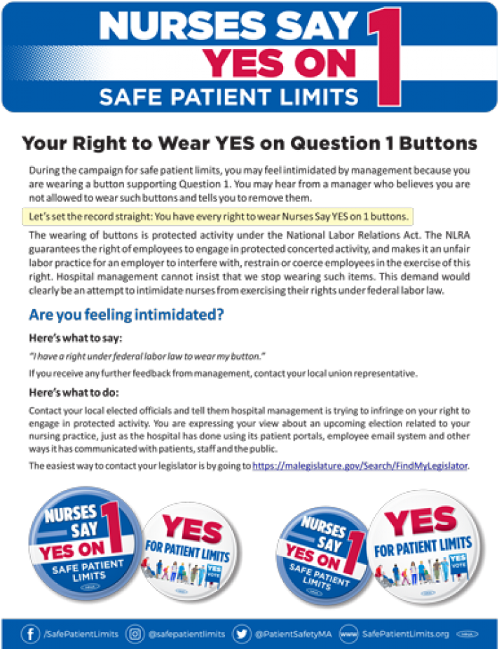 You Can Wear A "yes On 1" Button - Vote Yes On 1 Nurse (738x939), Png Download