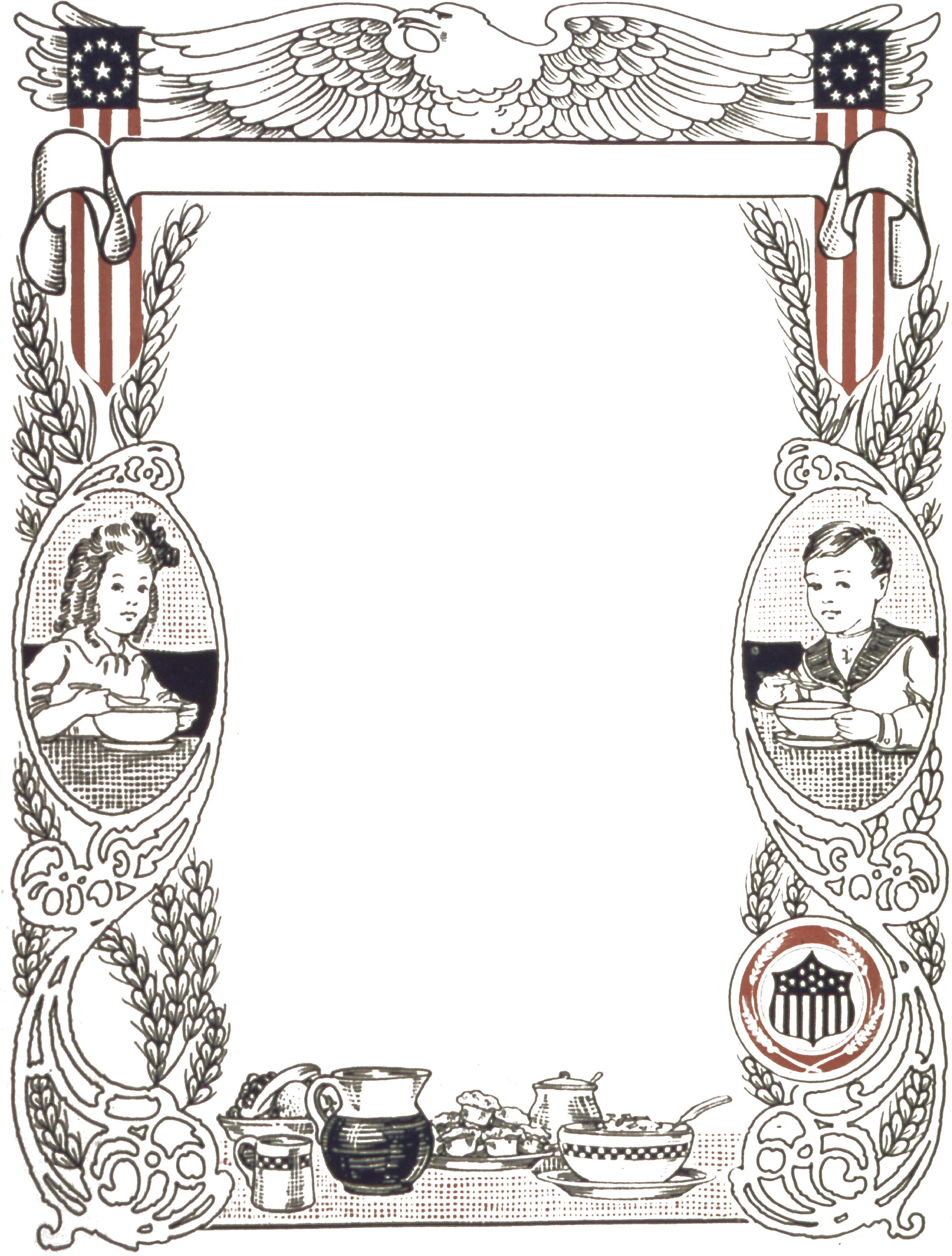 Little American's Promise Clean Notext - Illustration (1991x2627), Png Download