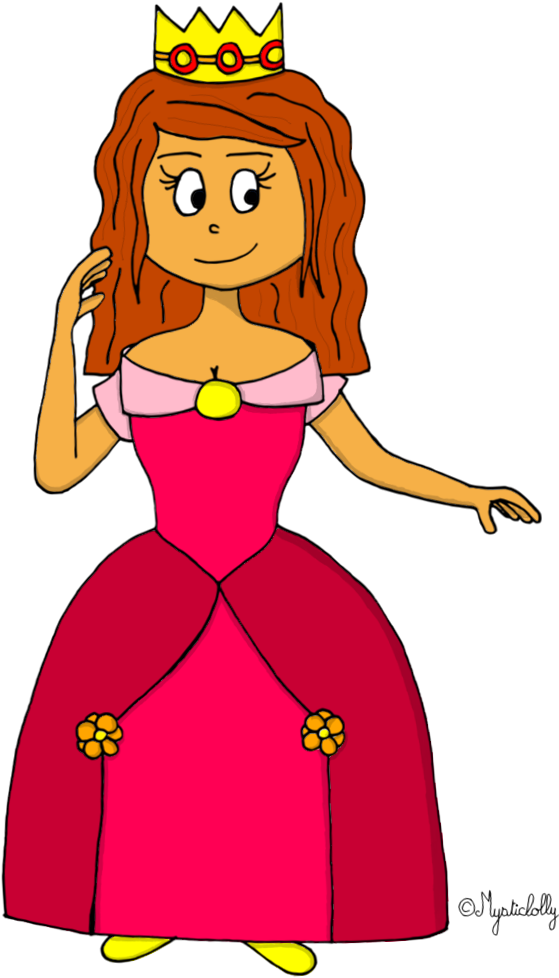 Les Personnages Du Conte - Princesse Dessin Couleur (800x1000), Png Download