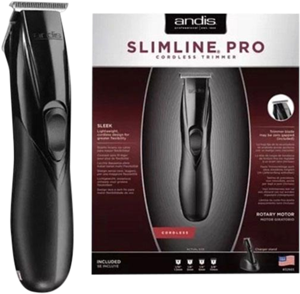 Andis Slimline Pro Cordless Hair Trimmer - Andis Slimline Ion Trimmer (600x600), Png Download