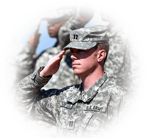 Army Salute - Army Saluting (576x544), Png Download