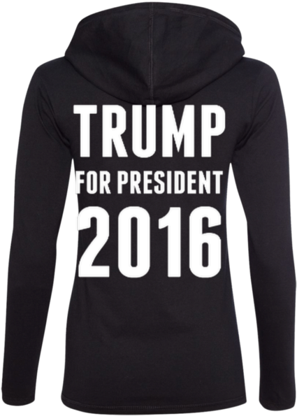 Donald Trump Fires Gop Ladies Ls T-shirt Hoodie Tiberius - Donald Trump (600x600), Png Download