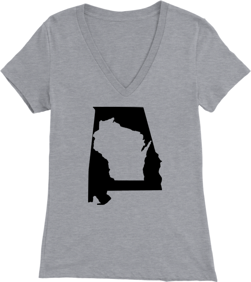 Living In Alabama And You're From Wisconsin - Home Wisconsin Badger State Pride Americas Dairyland (1024x1024), Png Download