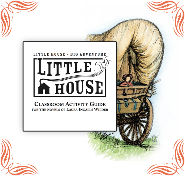 Little House On The Prairie Clipart - Little House On The Prairie Logo (598x570), Png Download