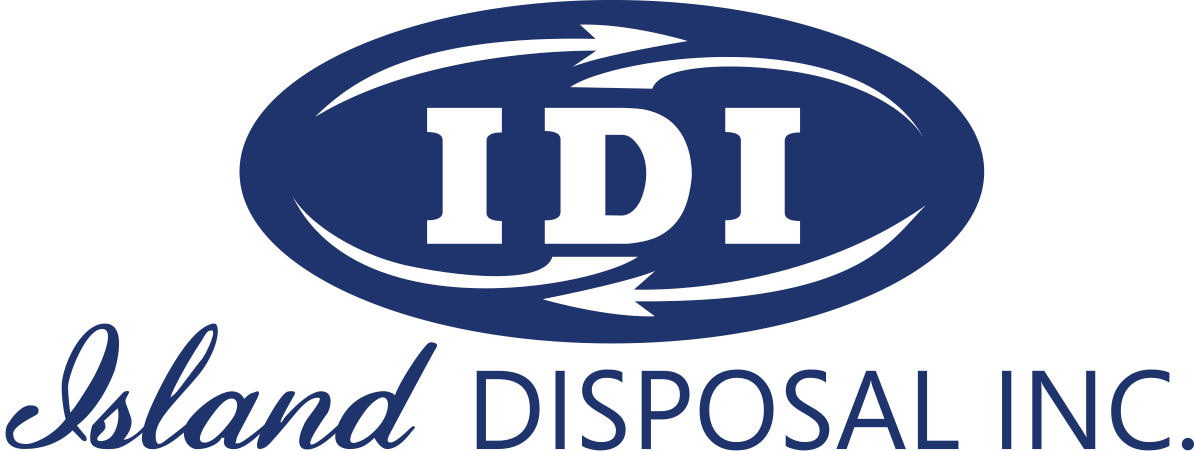 Island Disposal - Island Disposal Inc (1194x451), Png Download