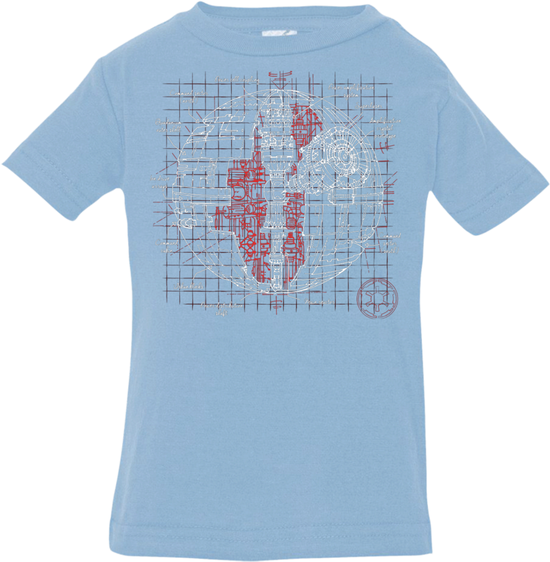 Death Star Plan Infant Premium T-shirt - Shirt (1155x1155), Png Download
