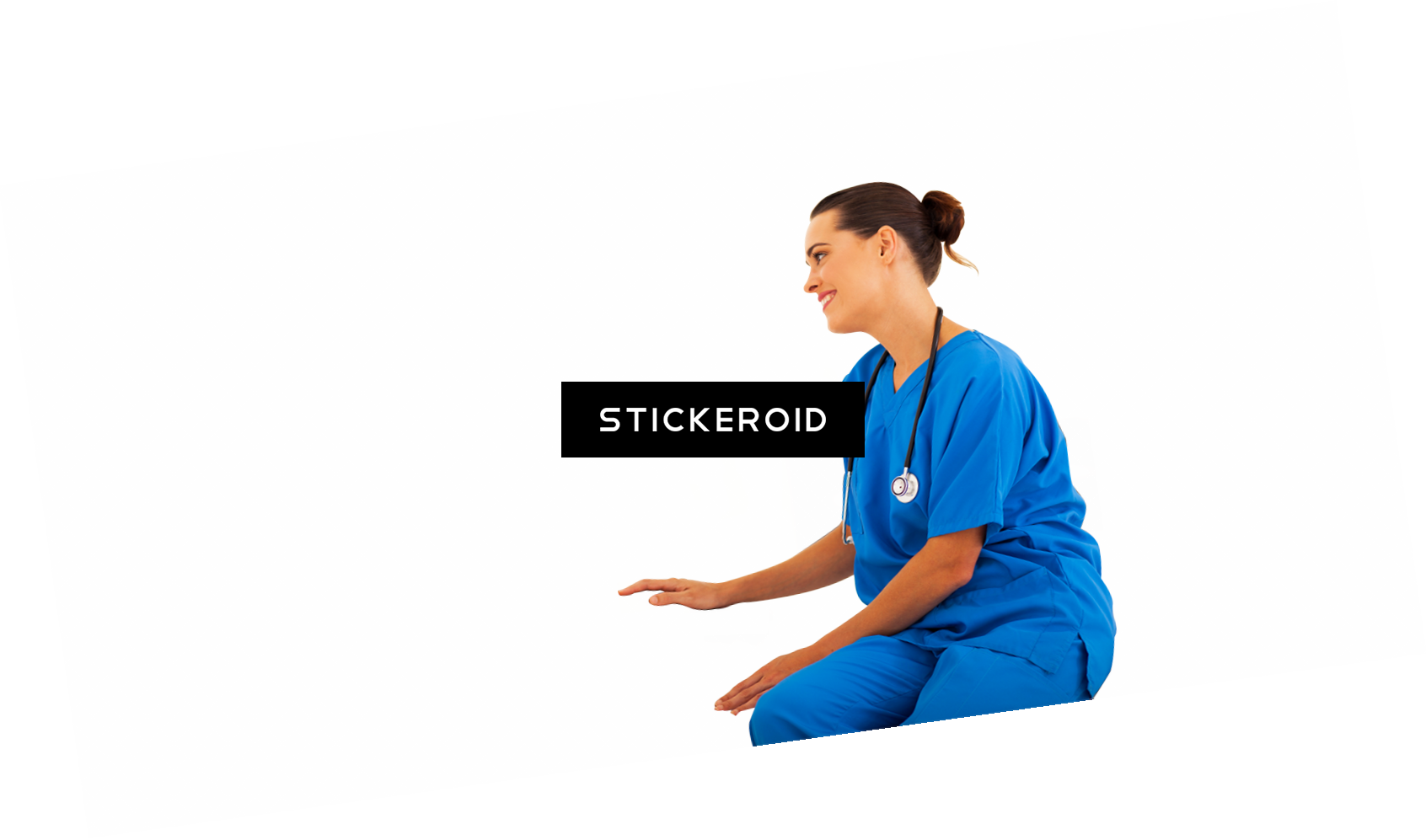 Doctor And Doctors Nurses - Sitting (1692x997), Png Download