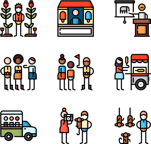 In The Zoo - Stock Market Icons (600x564), Png Download