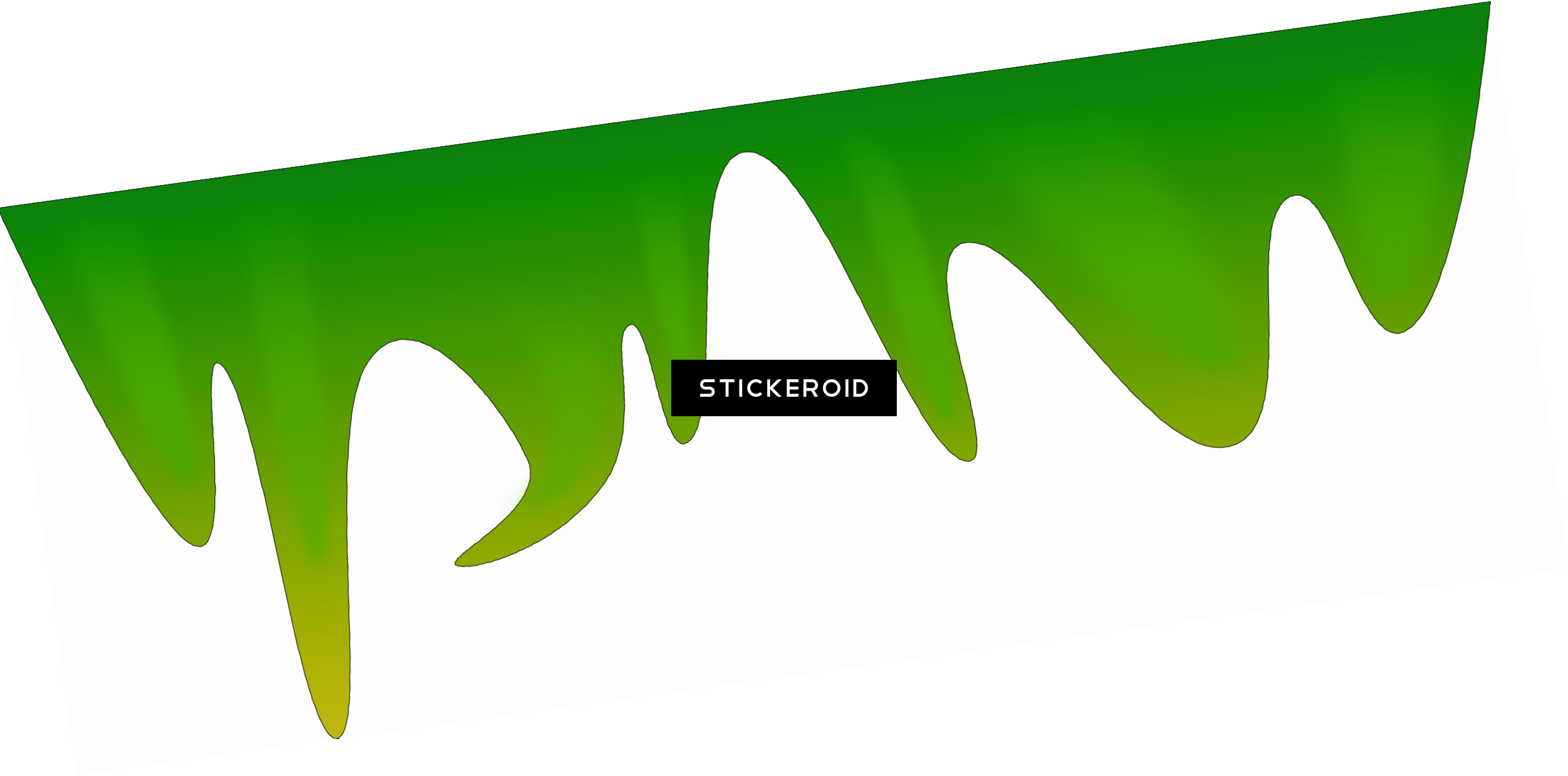 Slime - Graphic Design (2502x1238), Png Download