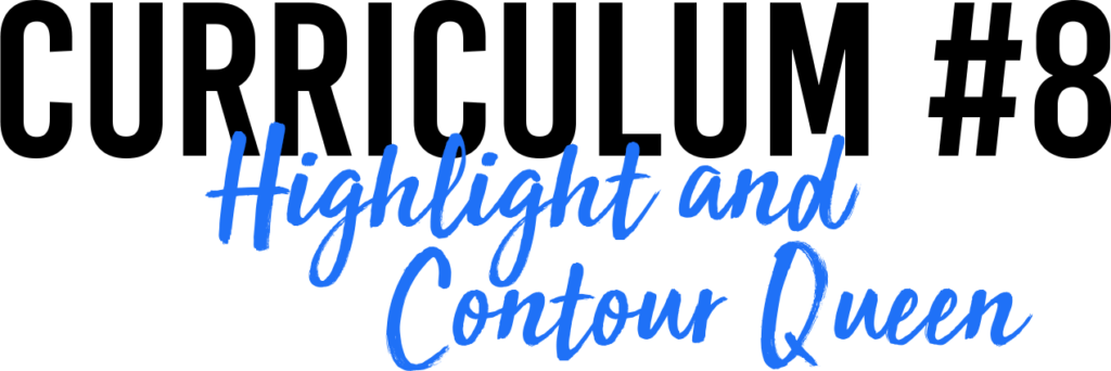 Highlight And Contour For The Gawds - Calligraphy (1024x342), Png Download