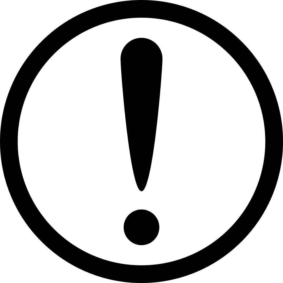 Exclamation Mark Comments (980x980), Png Download