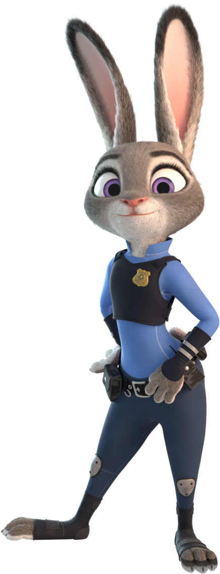 Judy Zootopia Png - Imagenes De Zootopia Judy (670x1191), Png Download