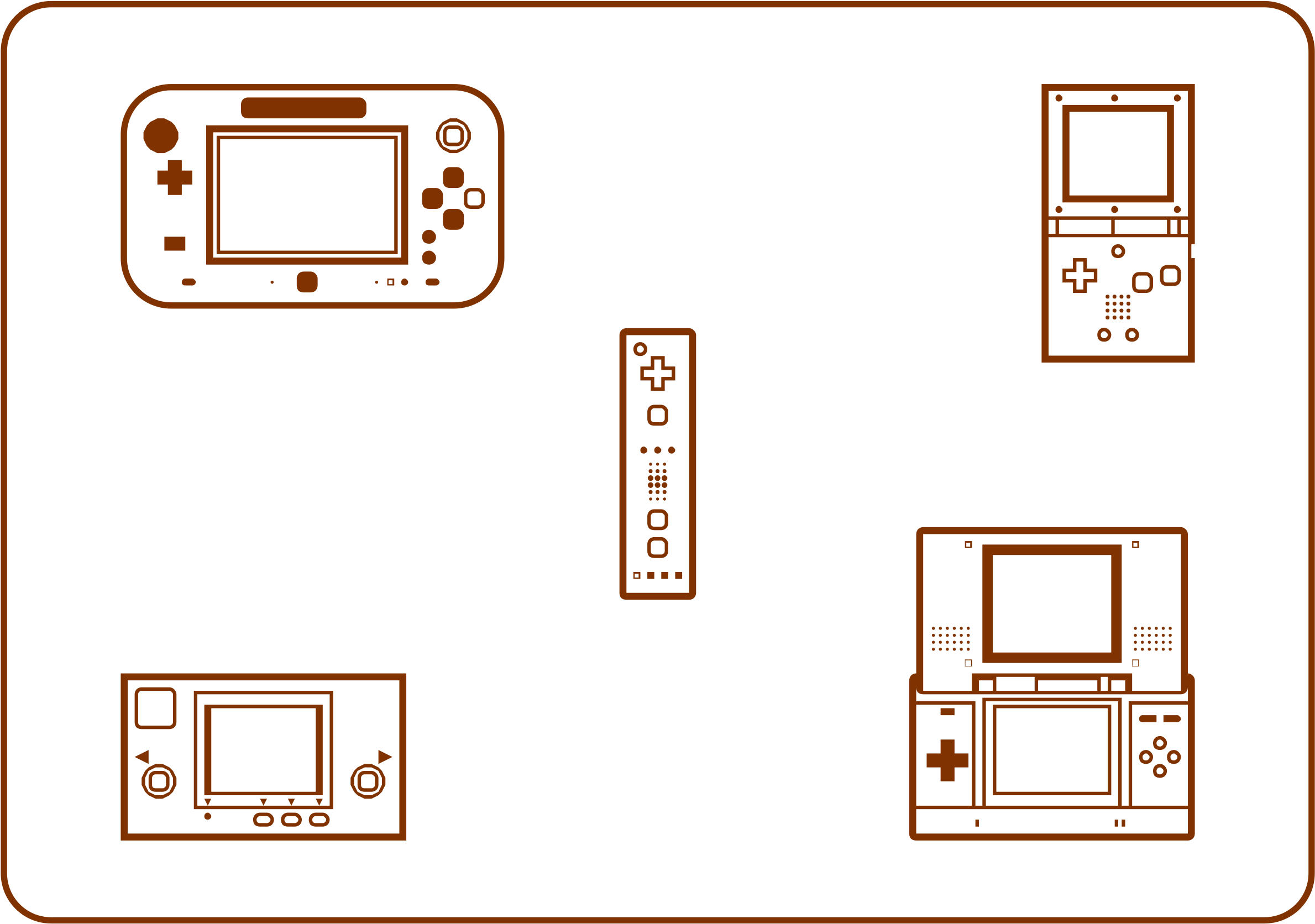 This Free Icons Png Design Of Console Games Play (2400x1697), Png Download