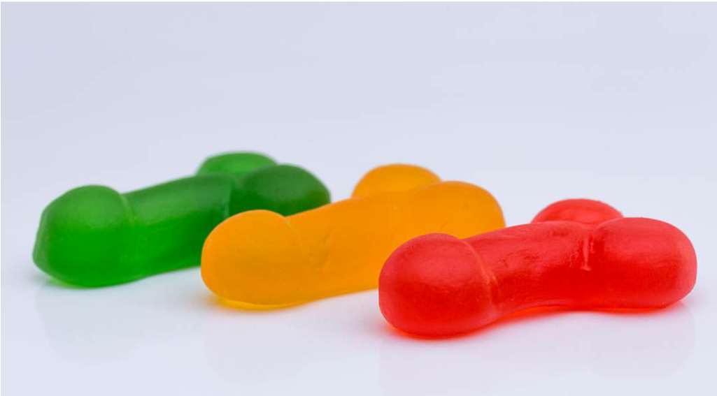 Bag Of Gummy Dicks - Bag Of Dicks (1024x1024), Png Download