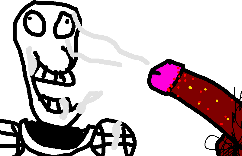 Friendly Papyrus Face For Kids By Slaughtereverybody (801x517), Png Download