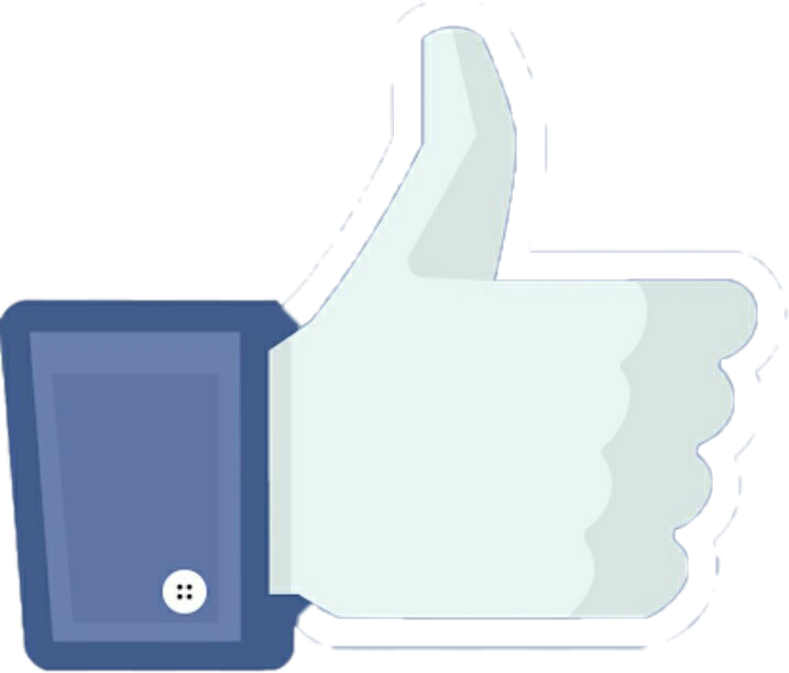 Likebutton Sticker - Facebook (717x612), Png Download