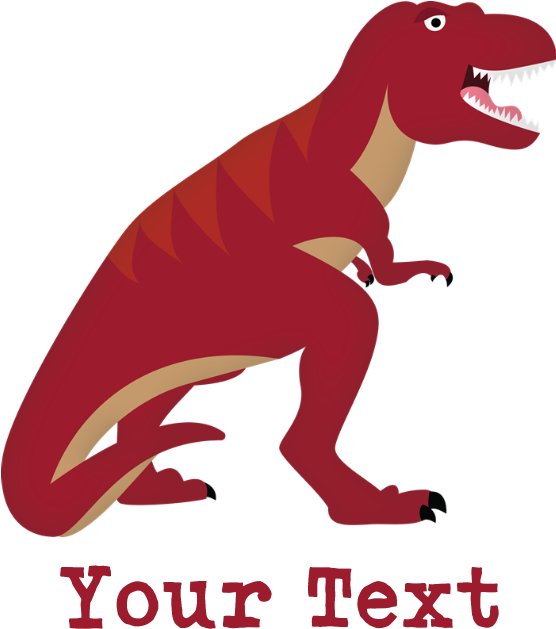 Favorite - Red T Rex (700x700), Png Download