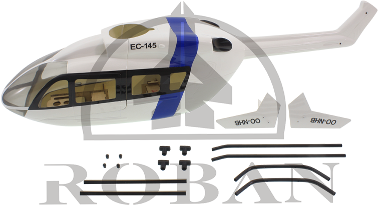 Eurocopter Ec145 (800x434), Png Download